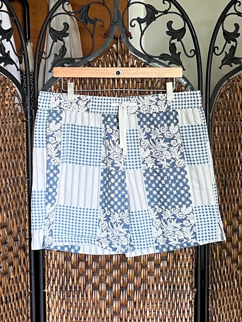 M Goodfellow & Co Patterned Cotton Shorts